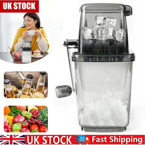 Manual ice crusher - hand, crank
