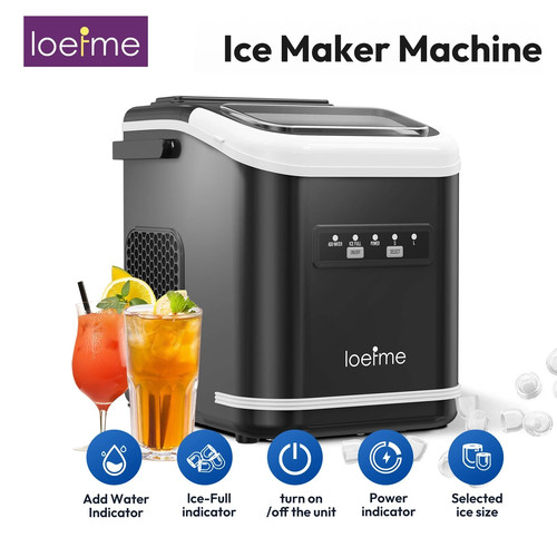 Ice maker machine - machine, counter